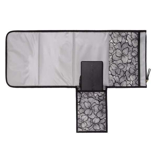 Mudador Diaper Clutch - Bordeaux Blooms - Imagen 2